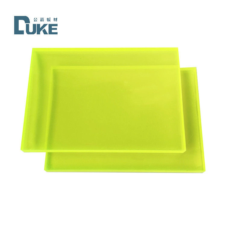 एलईडी लाइट बॉक्स संकेतों के लिए अनुकूलन योग्य फ्लोरोसेंट पीएमएमए शीट - ओईएम विज्ञापन डिस्प्ले पैनल