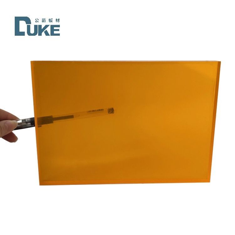 कस्टम एलईडी लाइट बॉक्स विज्ञापन संकेतों के लिए फ्लोरोसेंट कास्ट एक्रिलिक शीट पीएमएमए पैनल