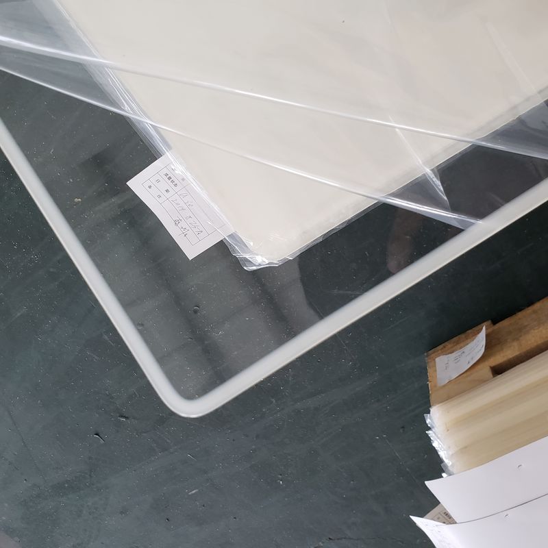 उच्च स्पष्टता ऑप्टिकल कास्ट ऐक्रेलिक शीट वर्जिन मित्सुबिशी एमएमए 92% प्रकाश संचरण कस्टम कटिंग