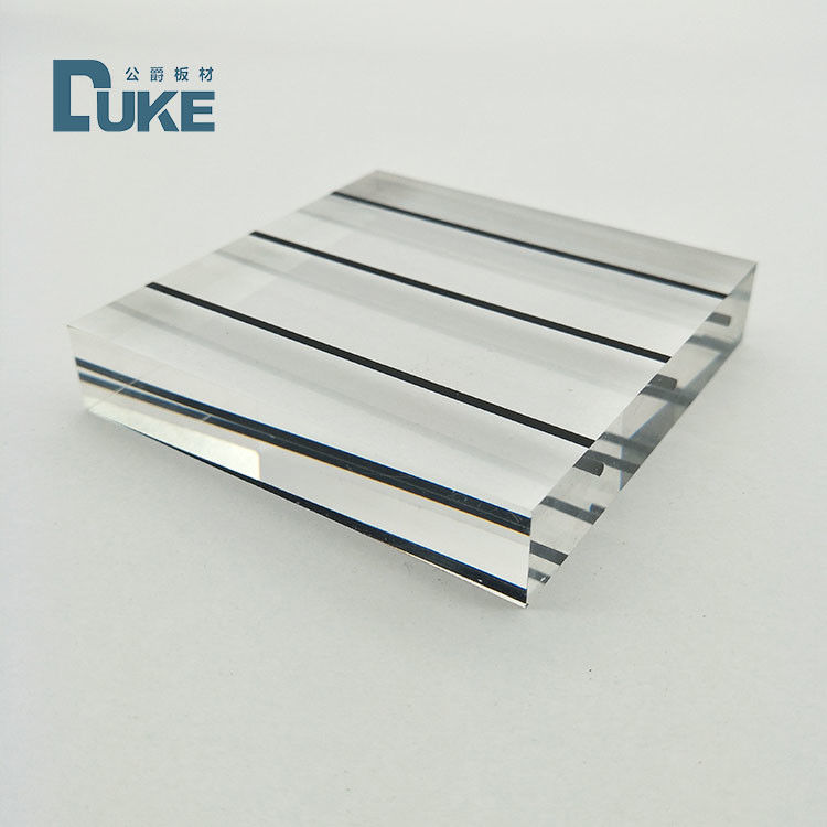 100% Virgin Material Cast Acrylic Sheet 5mm 20mm Durable  Panel for Outdoor sound Barrier