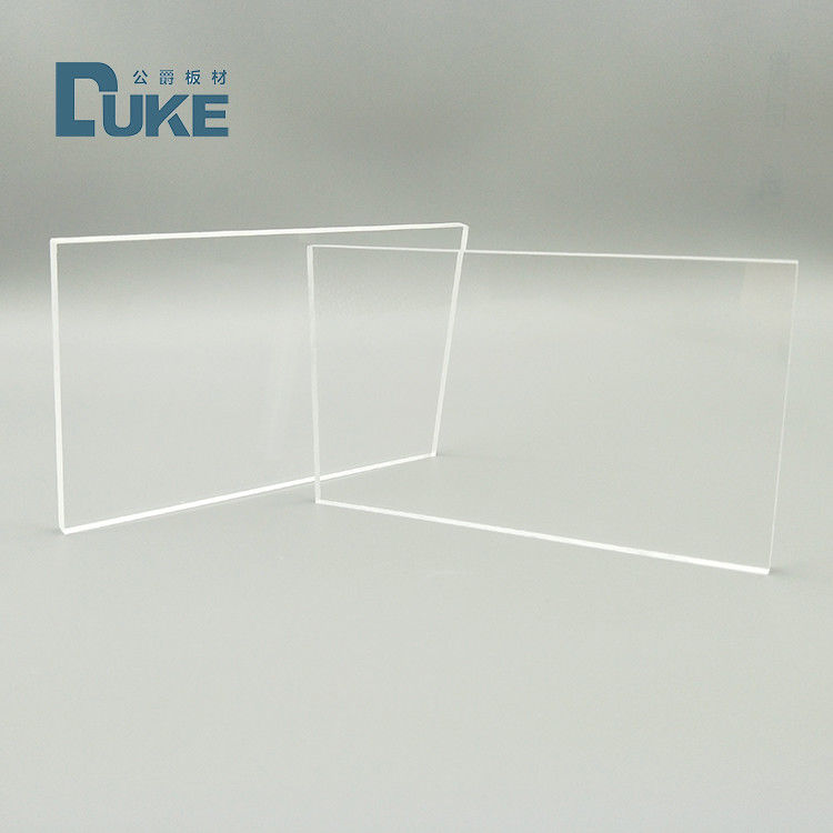 92% High Light Transmission Clear Plexiglass Panel with Custom Laser Cutting Service for Display